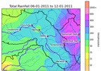 Flood Rainfall - 2011 Warwick